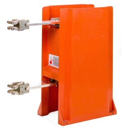 Original vacuum interrupter pole assembly used in Power/Vac circuit breakers